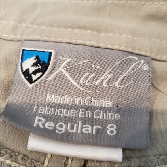 Kuhl khakis convertible zip shorts camp hike cotton blend pants trousers EUC - Picture 5 of 7